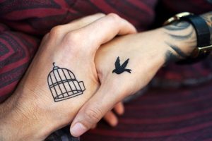 tatuaggi di coppia amore piccoli